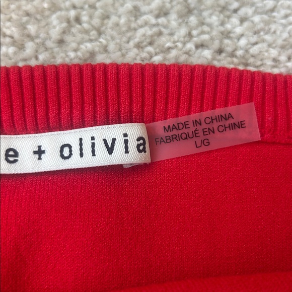 Alice and Olivia Cabot Ribbed High-Neck Fitted Crop Tank - Picture 4 of 7